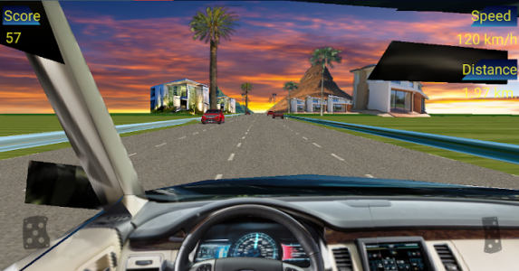 اسکرین شات بازی Traffic Racer Cockpit 3D 5