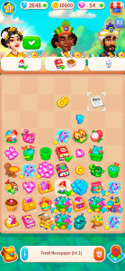 اسکرین شات 2 بازی Secrets of Paradise Merge Game