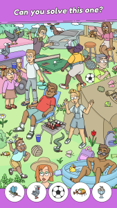 اسکرین شات 5 بازی Find & Tap Hidden Objects Game