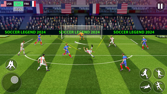 اسکرین شات 1 بازی Futsal Hero: Soccer Legend