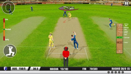 اسکرین شات 1 بازی World Cricket Cup Tournament