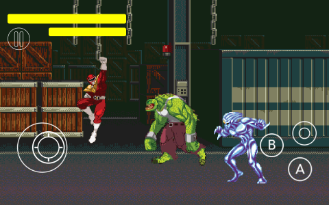 اسکرین شات بازی Hero Dino Red Future Fight Bat 5