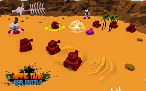 اسکرین شات بازی Epic Tank War Battle 2