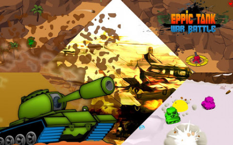 اسکرین شات بازی Epic Tank War Battle 1