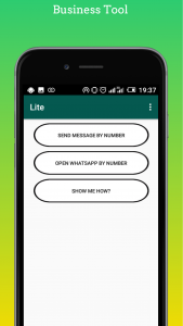 اسکرین شات برنامه Lite For WhatsApp open 2