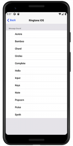 اسکرین شات 4 برنامه Ringtone iOS