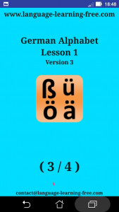 اسکرین شات 8 برنامه German alphabet for students