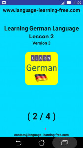 اسکرین شات 8 برنامه Learning German language (less