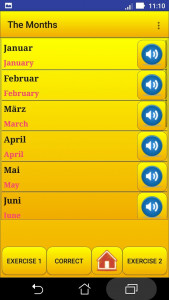 اسکرین شات 7 برنامه Learning German language (less