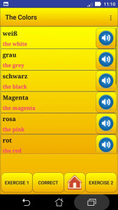 اسکرین شات 5 برنامه Learning German language (less