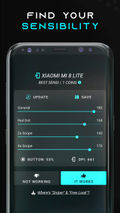 اسکرین شات 4 برنامه Macro For Sensitivity