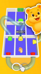 اسکرین شات 1 بازی Hamster Escape: Puzzle Maze