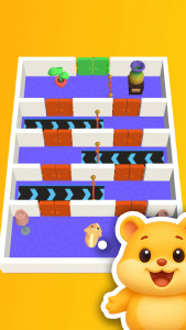 اسکرین شات 5 بازی Hamster Escape: Puzzle Maze