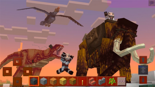اسکرین شات 2 برنامه Craftsman Dinosaurs World