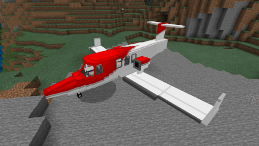 اسکرین شات 4 برنامه MCPE Airplane and Helichopter