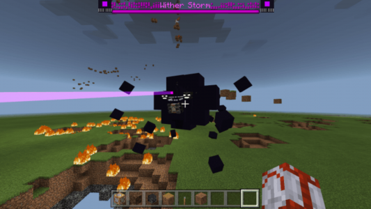 اسکرین شات برنامه MCPE Wither Storm Mod 2