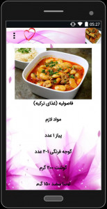 اسکرین شات برنامه غذاهای ترکی 5