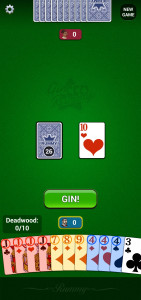 اسکرین شات 1 بازی Gin Rummy: Classic Card Game