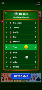 اسکرین شات 4 بازی Gin Rummy: Classic Card Game
