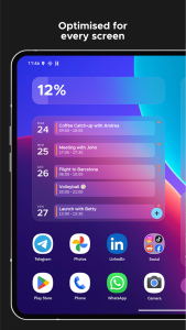 اسکرین شات 7 برنامه Smart Launcher 6 ‧ Home Screen
