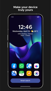 اسکرین شات 1 برنامه Smart Launcher 6 ‧ Home Screen