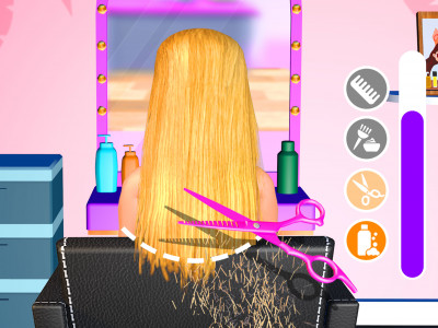 اسکرین شات بازی Hair Salon Makeover Girl Games 4