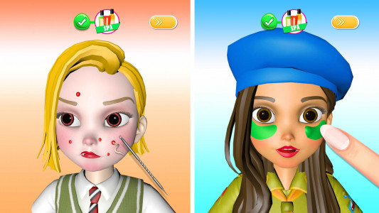 اسکرین شات بازی Makeup Games DIY Makeover 3