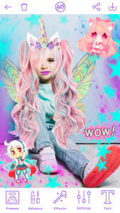 اسکرین شات 6 برنامه Girl costume photo editor
