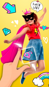 اسکرین شات برنامه Girl costume photo editor 7