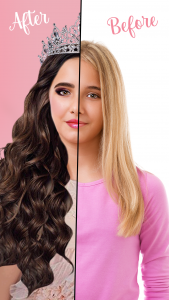 اسکرین شات 5 برنامه Princess Hairstyles