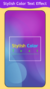 اسکرین شات برنامه Stylish Color Text Effect 1