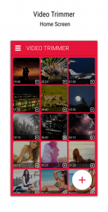 اسکرین شات 2 برنامه Video Trimmer - Video Cutter