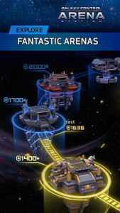 اسکرین شات بازی Arena: Galaxy Control online PvP battles 3