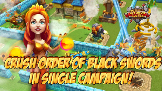 اسکرین شات 4 بازی Dragon Lords: 3D strategy