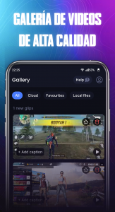 اسکرین شات 4 برنامه Grabador de Pantalla Glip