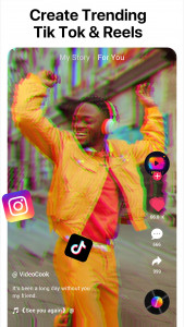 اسکرین شات 4 برنامه Video Editor&Maker - VideoCook