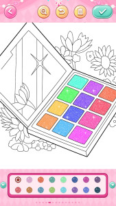 اسکرین شات 5 بازی Glitter Beauty Color For Kids