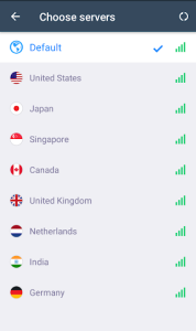 اسکرین شات 5 برنامه X VPN - Free Unlimited TurboVPN Proxy