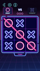 اسکرین شات بازی Tic Tac Toe: Two Player Game 1