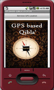 اسکرین شات برنامه GPS QIBLA LOCATOR 1