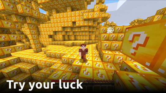 اسکرین شات برنامه Lucky Block mods in minecraft 3