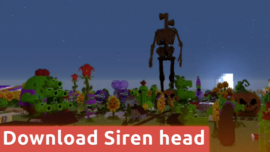 اسکرین شات برنامه Siren Head for minecraft mods 3