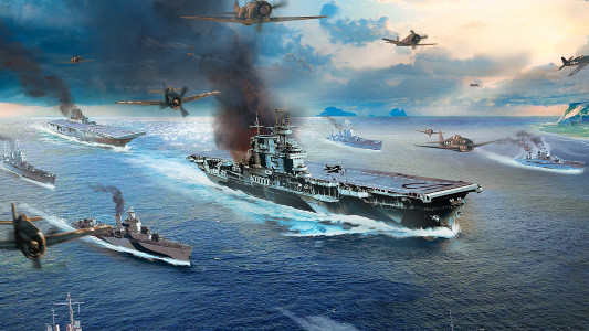 اسکرین شات بازی Warship World War : Legendary 5