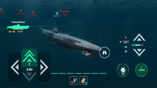 اسکرین شات بازی Warship World War : Legendary 1