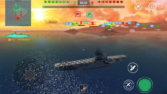 اسکرین شات بازی Warship World War : Legendary 4