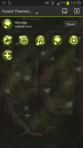 اسکرین شات برنامه Theme Forest GO Launcher EX 6