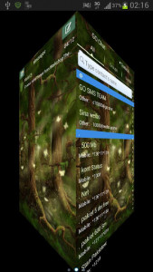 اسکرین شات برنامه Forest Theme GO SMS Pro 3