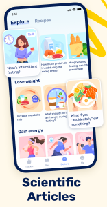 اسکرین شات 4 برنامه Fasting App, GoFasting Tracker