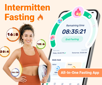 اسکرین شات 1 برنامه GoFasting Intermittent Fasting
