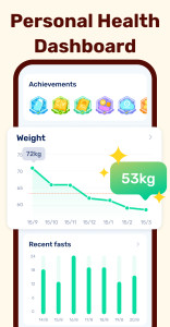 اسکرین شات 8 برنامه GoFasting Intermittent Fasting